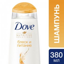 Шампунь, Dove (Дав) 380 мл Терапи Блеск и питание